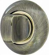 Картинка Ручка поворотная ARMADILLO WC-BOLT BKW8-1AB/GP-7 бронза/золото, без отв.